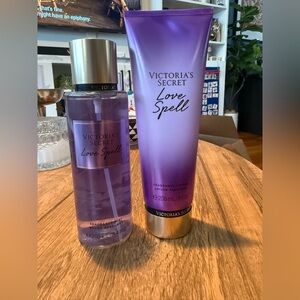 Victoria's Secret Love Spell Fragrance and Lotion Sealed